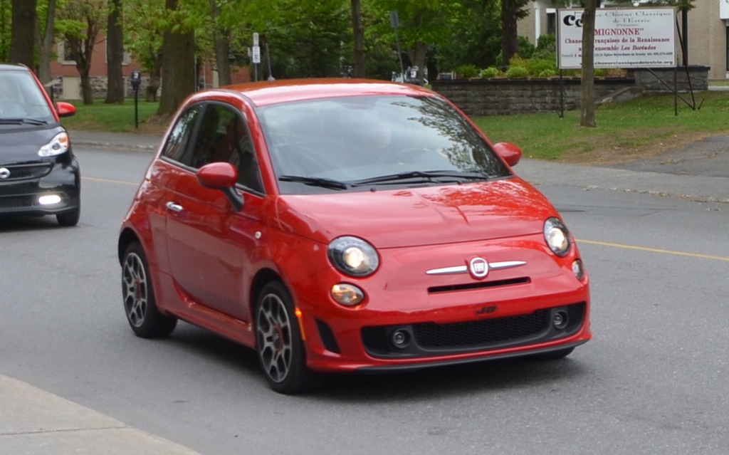 Fiat 500 et une demie smart