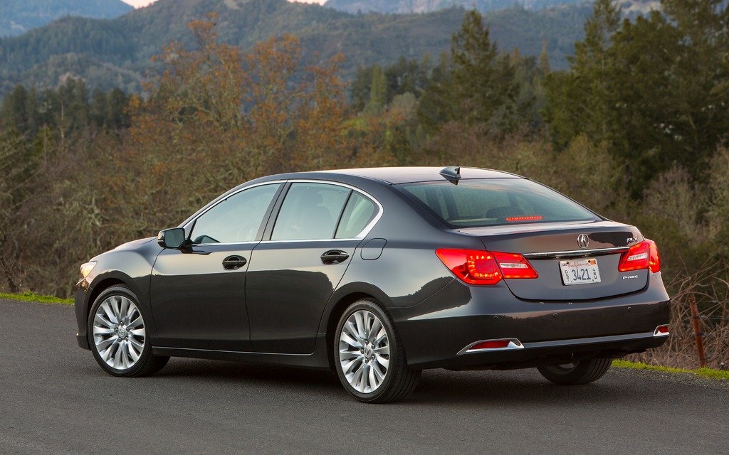 The RLX starts at $50,000 ($49,990 to be exact).