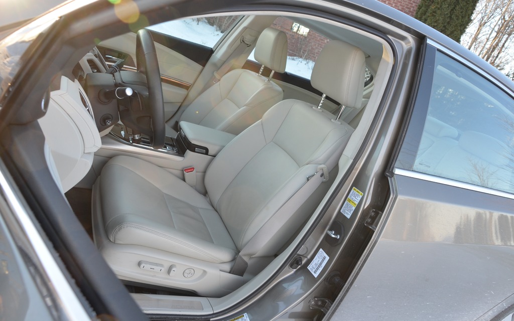 If you’re looking for a comfortable ride, consider the Acura RLX.