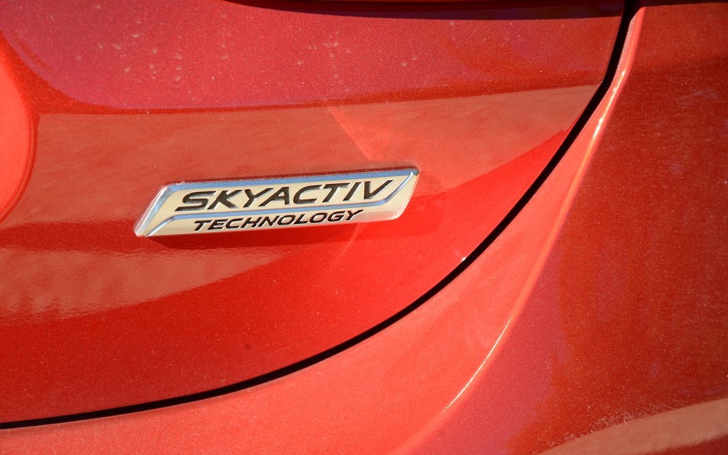 The Mazda6 uses SKYACTIV technology.