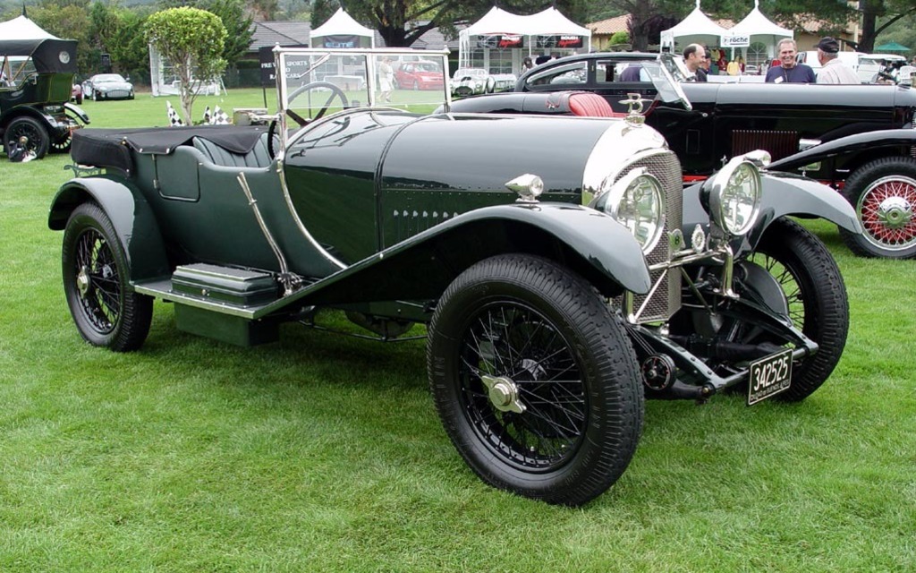 The first Bentley, a 1919 3-Litre.