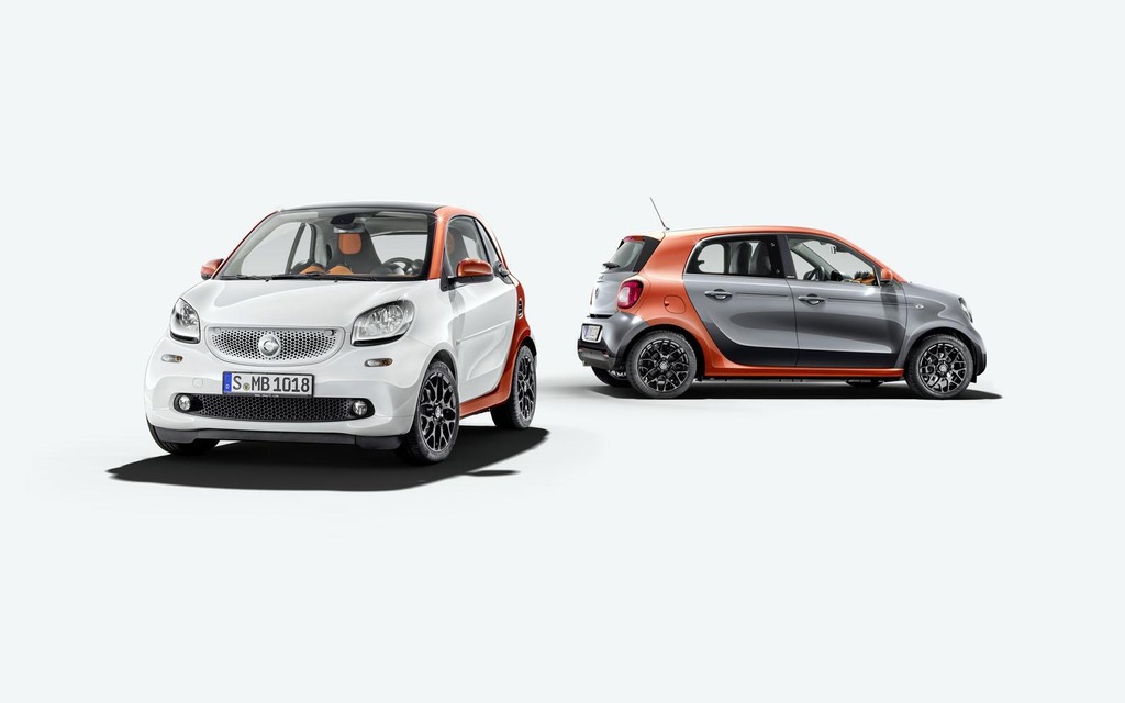 2015 Smart Fortwo and Forfour