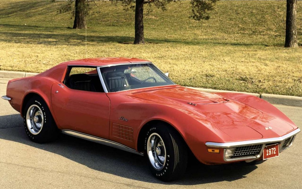 The Corvette C3 was produced between 1968 and 1982.