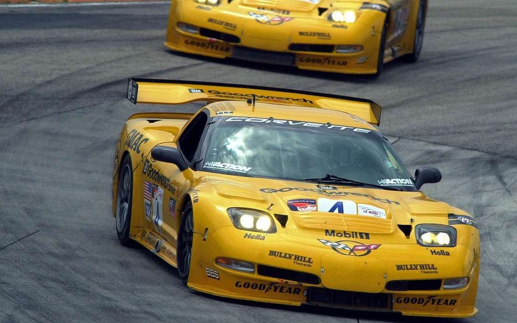 The Corvette also had a lot of success in racing with this C5.R.