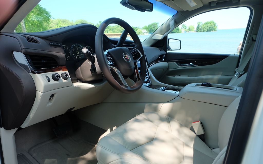 The interior is a lot better than in the outgoing model.