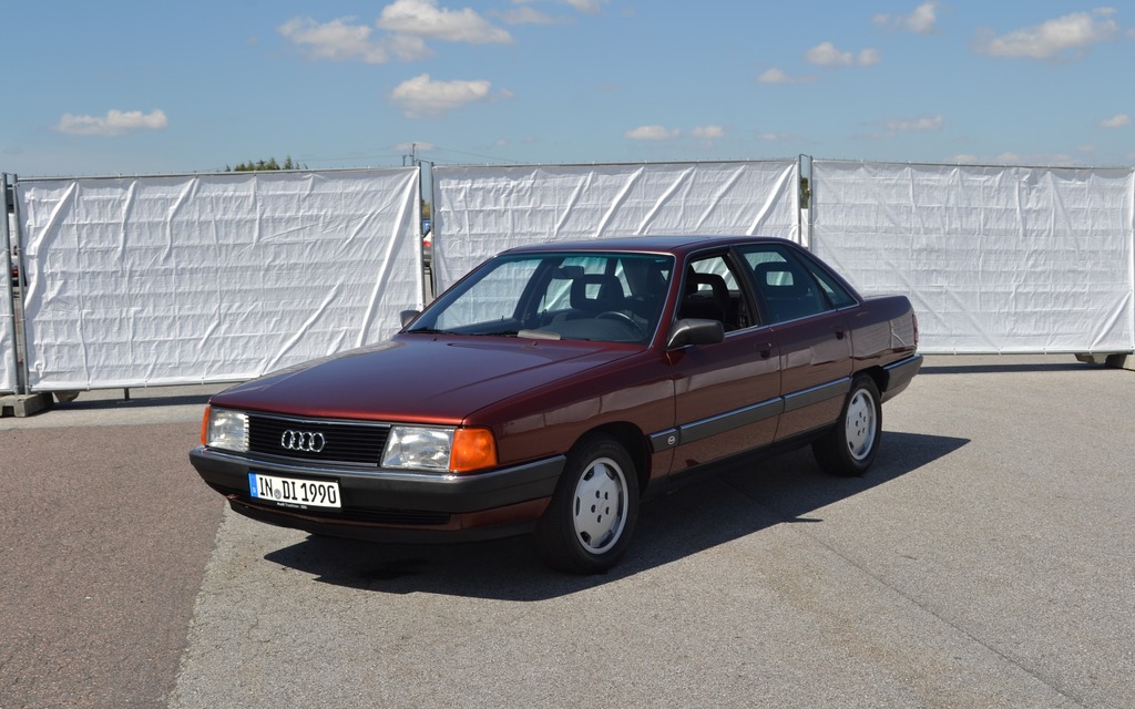 The Audi 100, proud owner of the first TDI.
