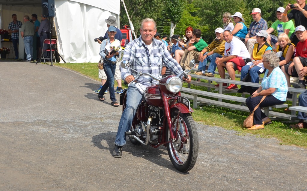 Classe 3 (motos jusqu'à 1986): #1 Roger Ouellette / Speed Twin 1951