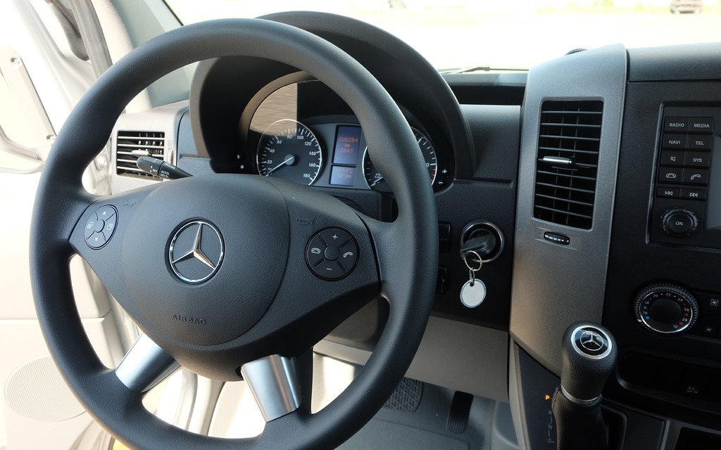 Does this steering wheel look familiar? It was taken from the old C Class.