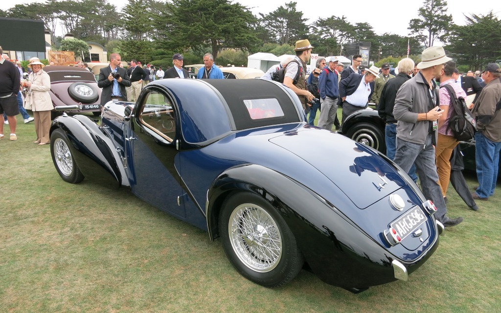 1937 Bugatti Type 57C Gangloff Atalante.