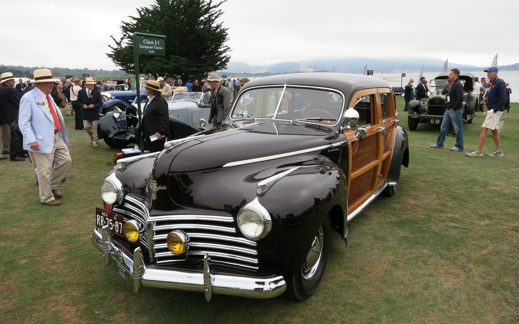 1941 Chrysler Town & Country Station Wagon.