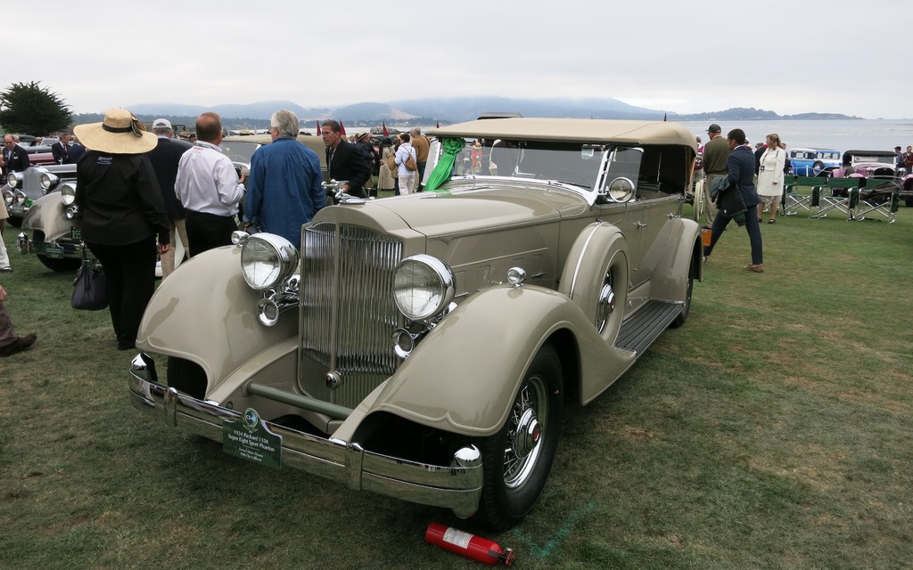 1934 Packard 1104 Super Eight Sport Phaeton.