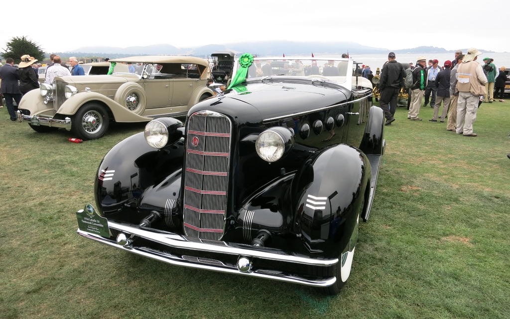 1934 LaSalle 50 Fleetwood Convertible.