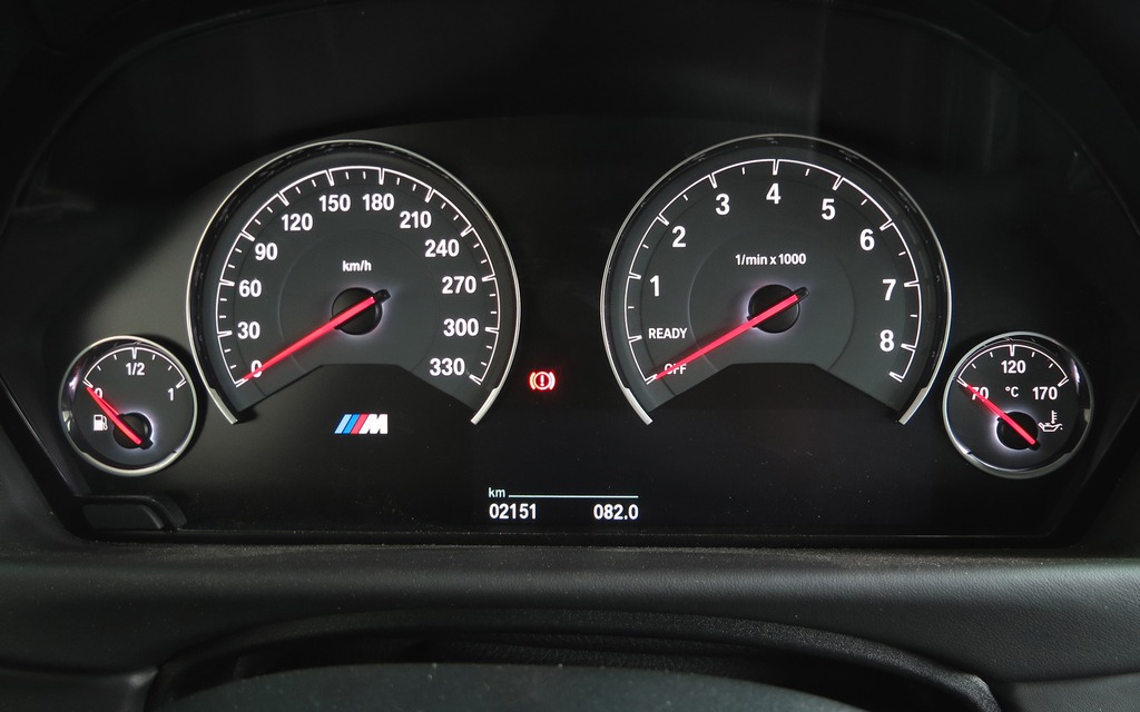 The M3 and M4 share these beautiful gauges.