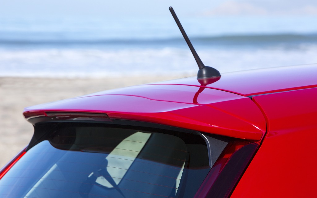 Honda Fit 2015 - Un aileron de toit pour bonifier l'aérodynamisme