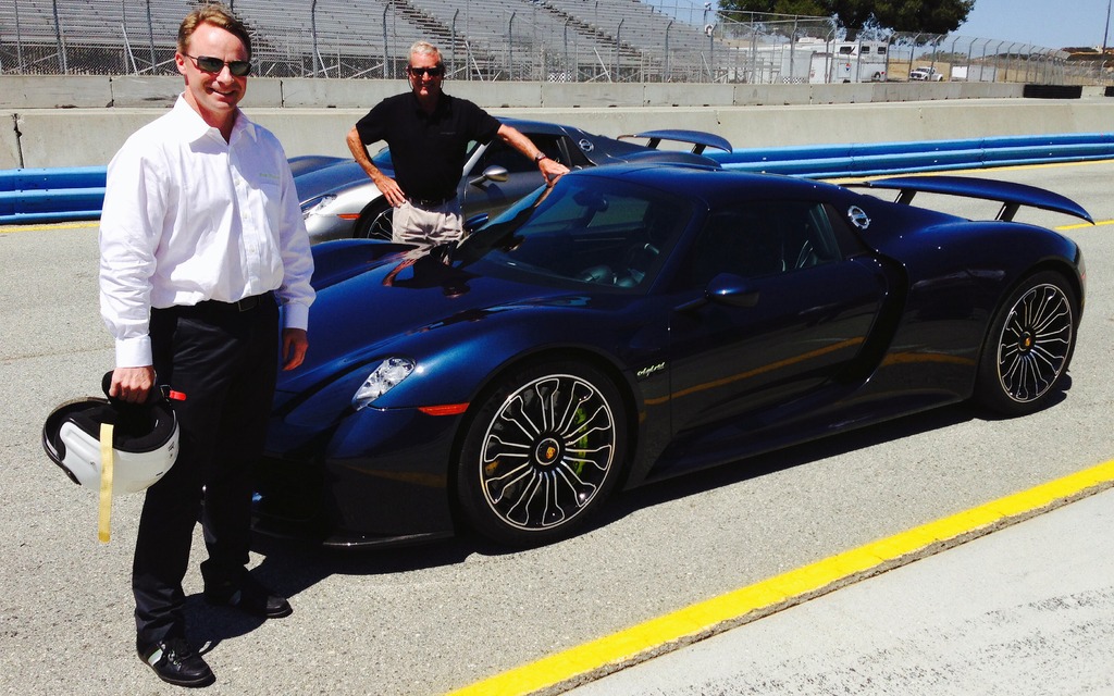 David Donohue and Hurley Haywood were blazing the trail for the 918 Spyder.