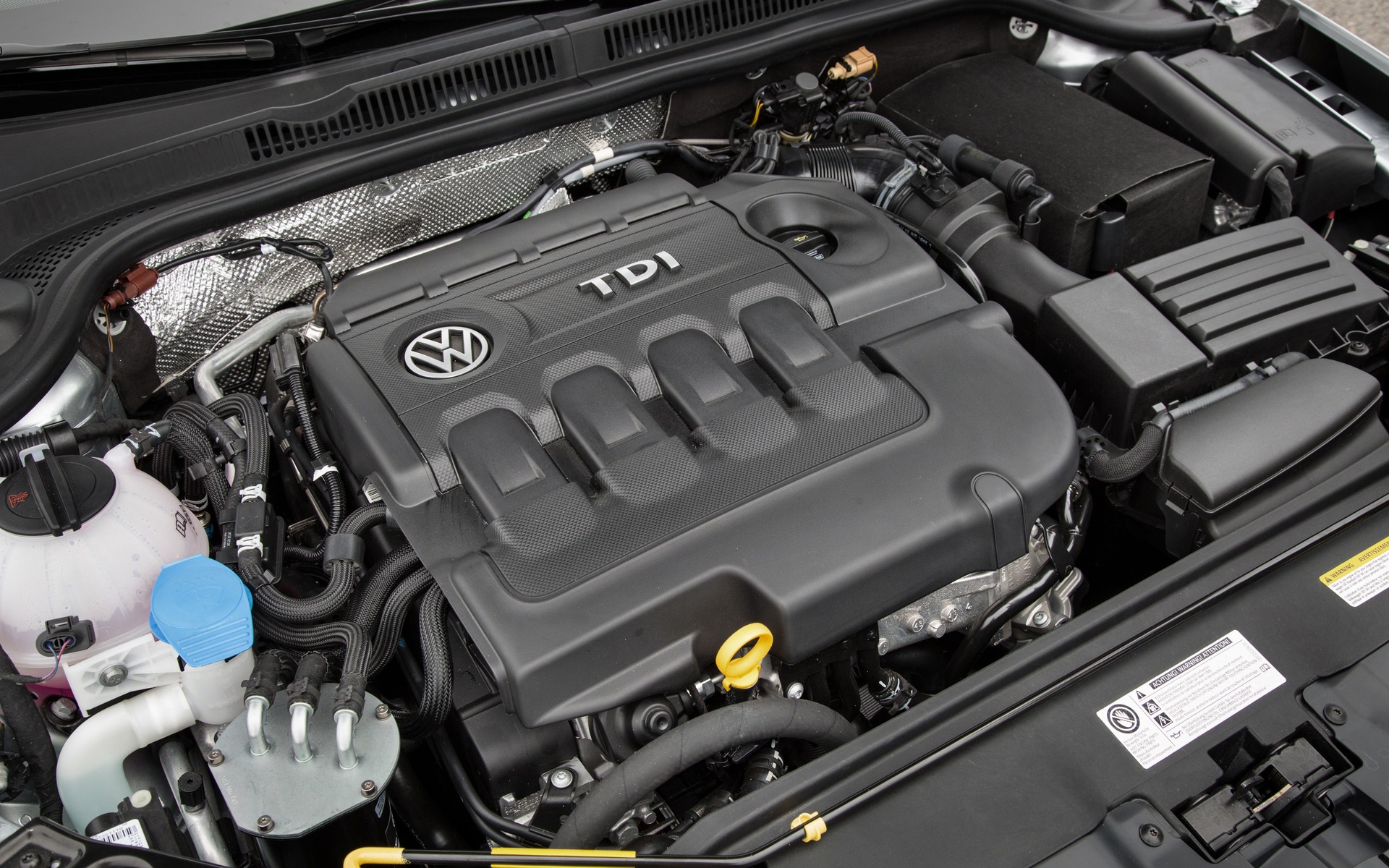 The new EA288 2-litre turbo-diesel four-cylinder engine.
