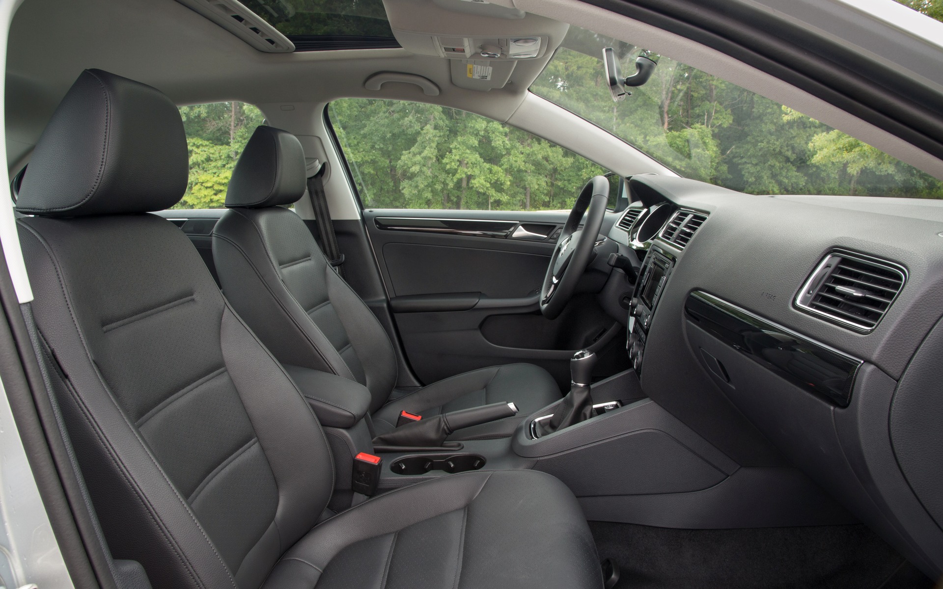 The interior now looks more upmarket, with piano black accents.