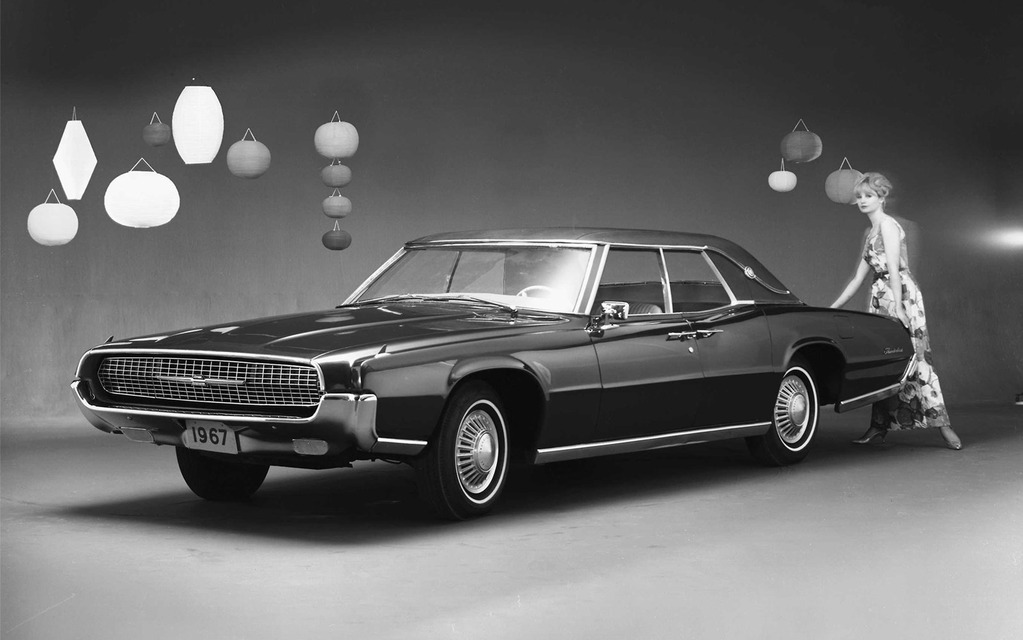 In 1967, the Thunderbird gets fatter, and now comes in four-door versions.