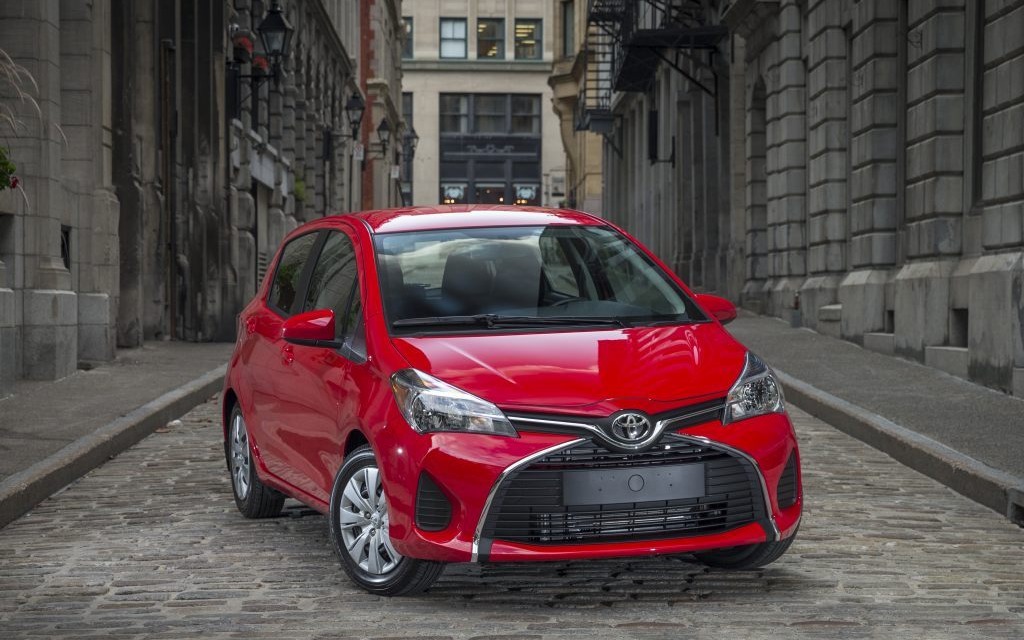The red body colour is best for appreciating the bold front grille.