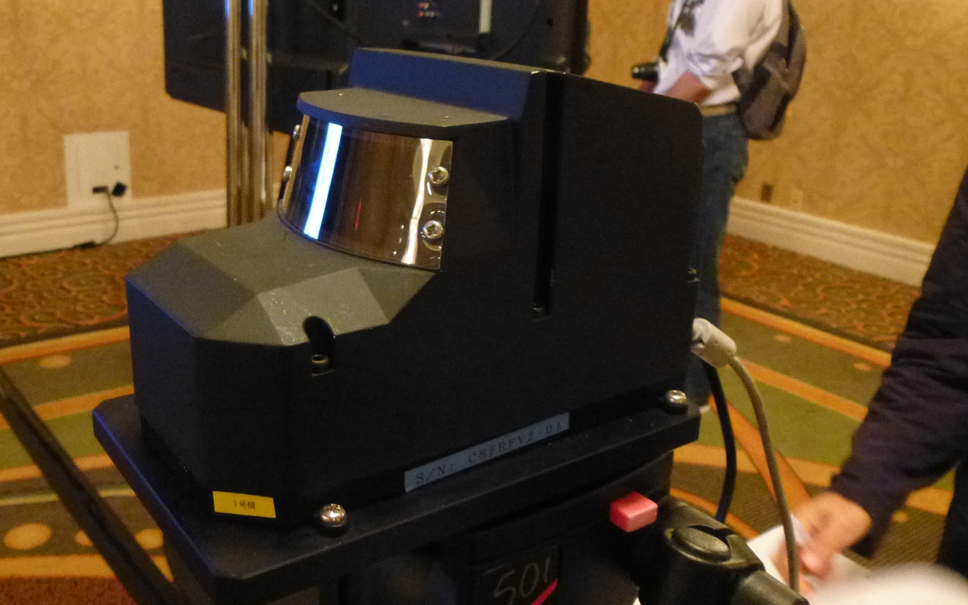 Miniaturized LIDAR developped by the Toyota Research Center