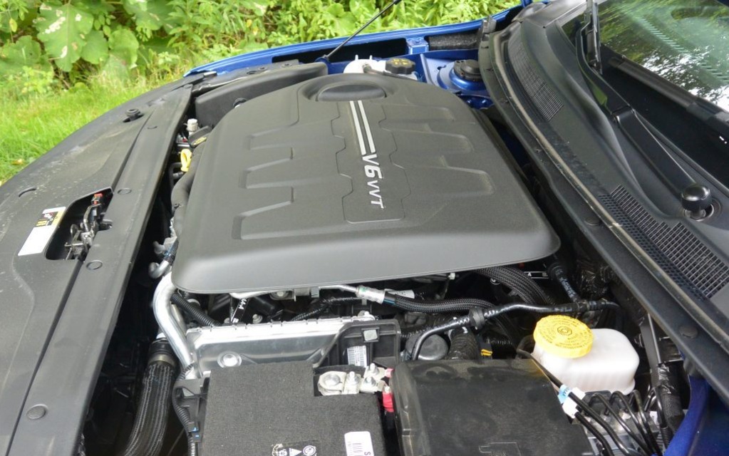 The V6 and four-cylinder engines are paired with a nine-speed gearbox.
