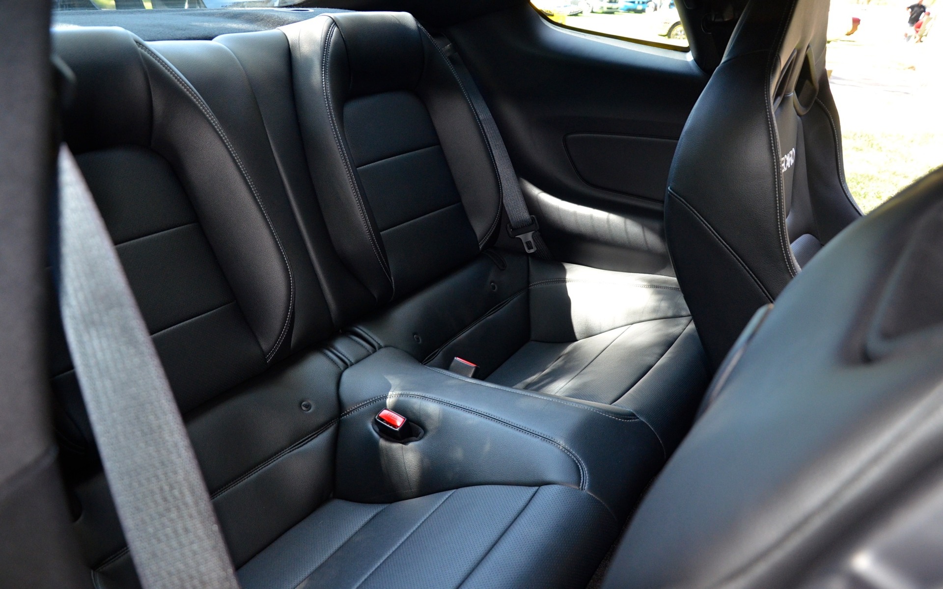 2015 Ford Mustang GT Coupe - Rear seat leg room is seriously limited