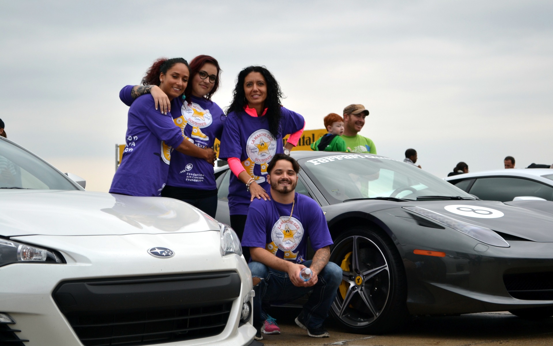  The Drive for Smiles event had a lot of people grinning from ear to ear!