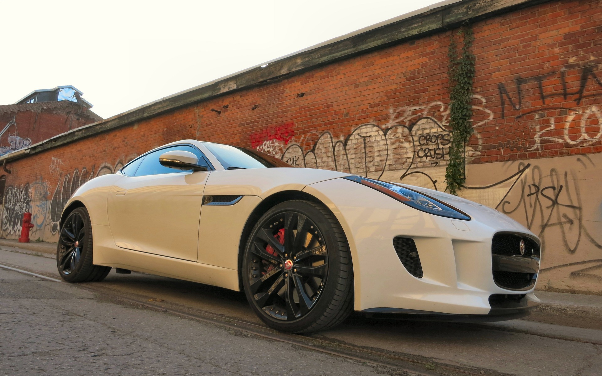 It would be enough for the Jaguar F-Type S coupe to coast on its looks.