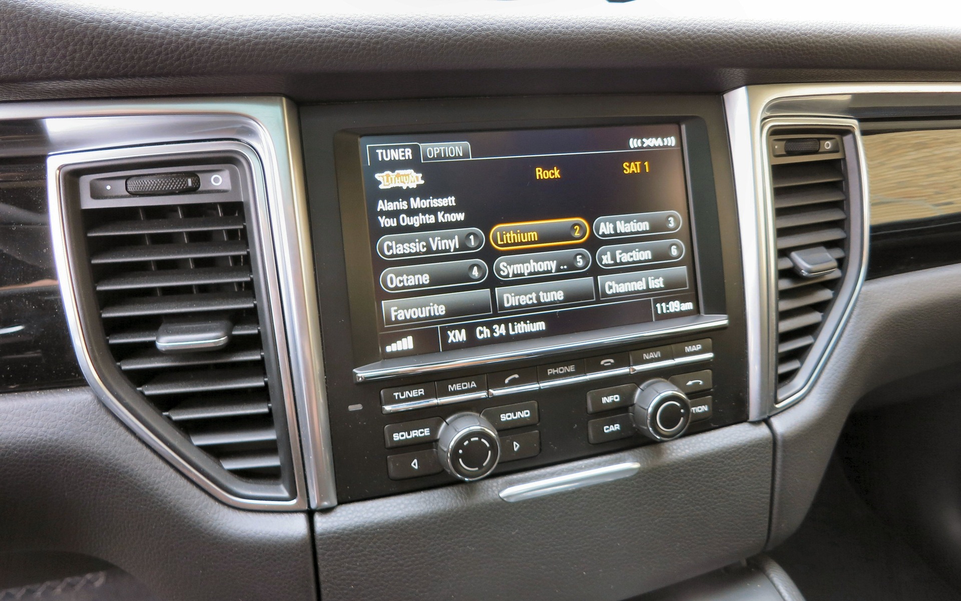 The touchscreen interface is logical, if not flashy.