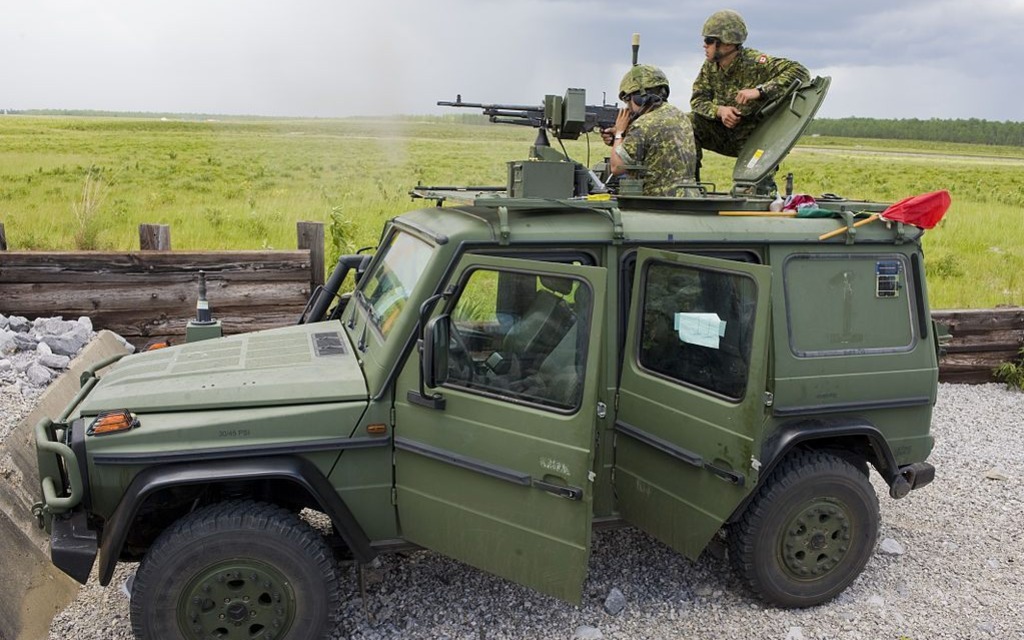 The Gelandewagon is the Canadian Army’s all-terrain vehicle.  