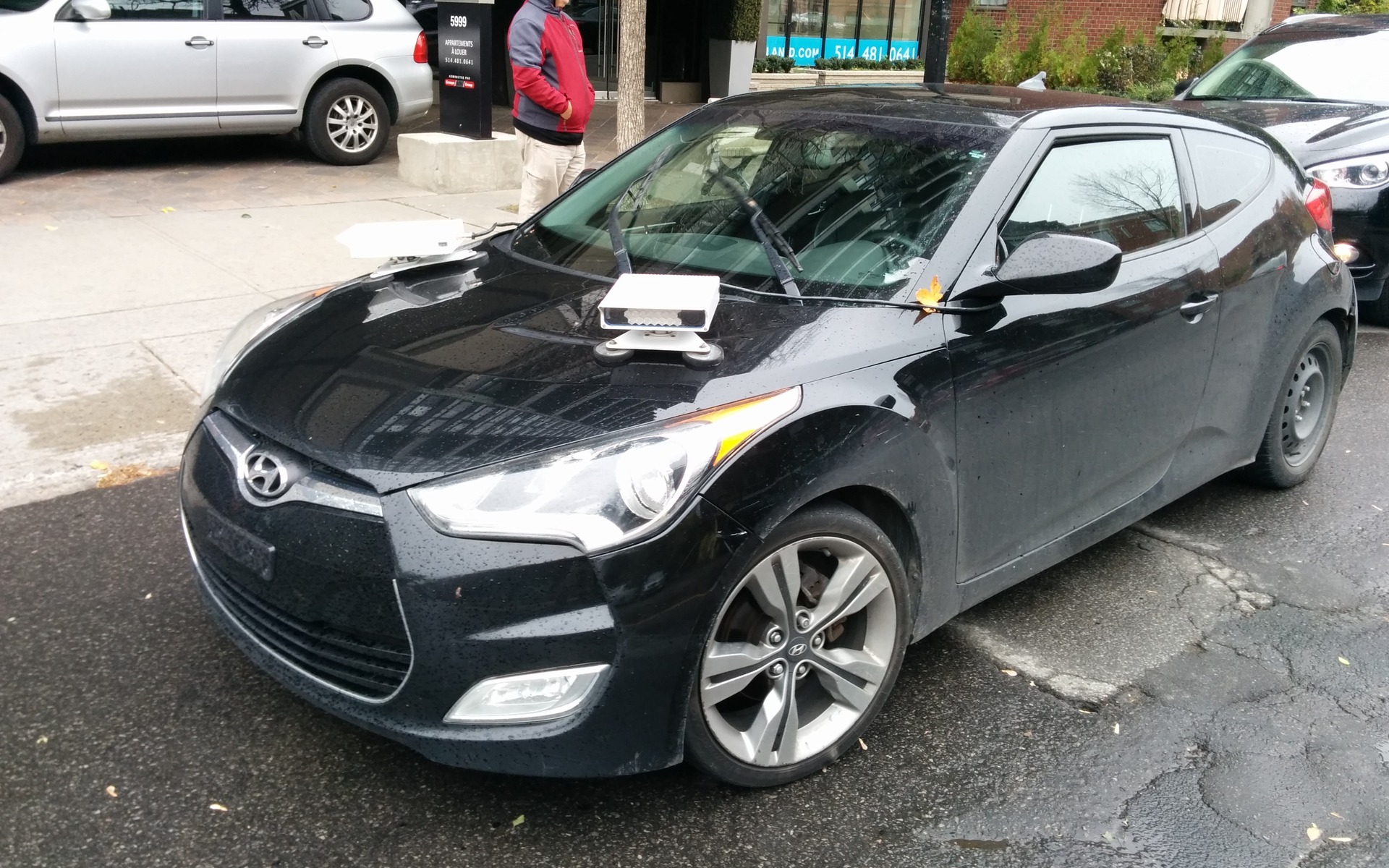 Les scanneurs peuvent "voir" les véhicules stationnés ou en mouvement.