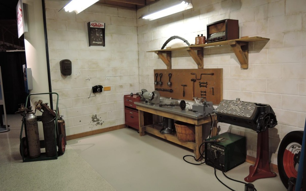 Un atelier à l'époque des tous débuts ou presque.