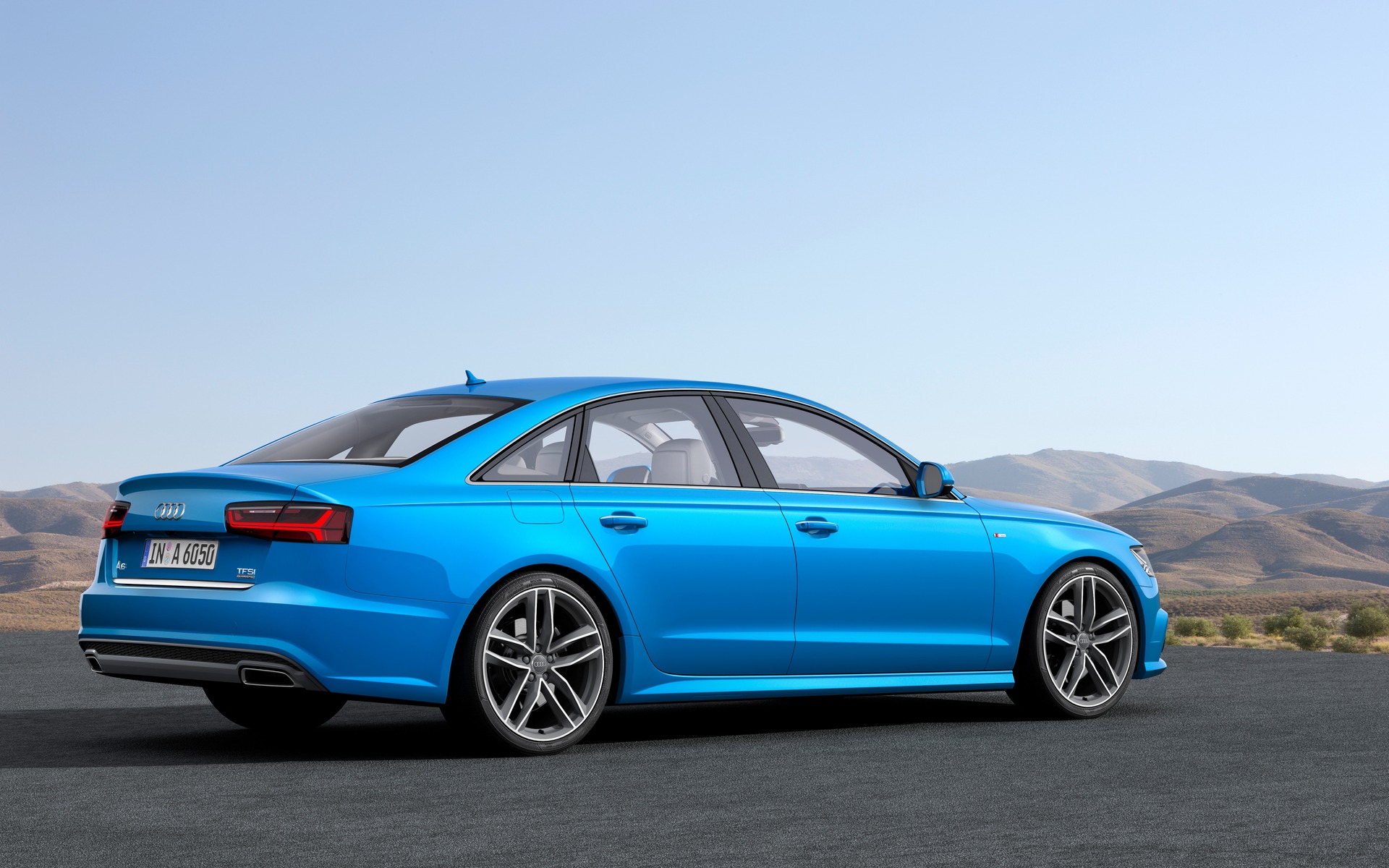 Despite its size, the A6 offers a balanced ride and serious braking.