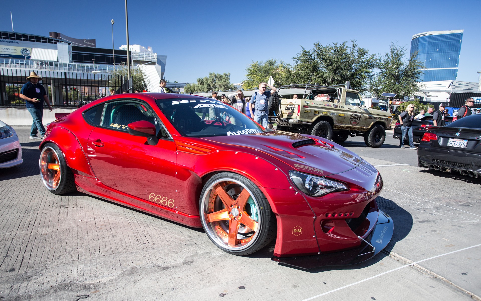 Outside Sema Show