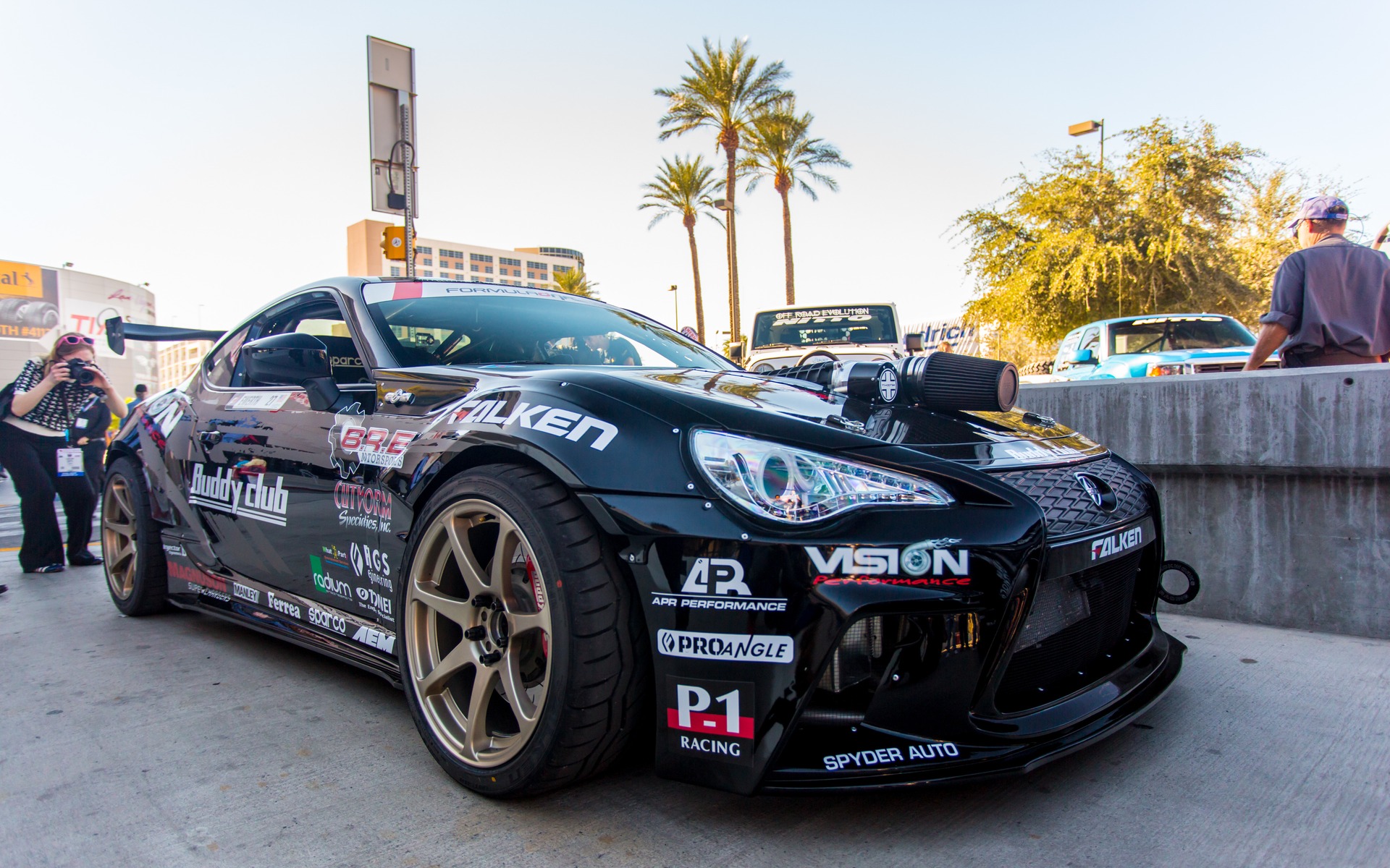 Outside Sema Show