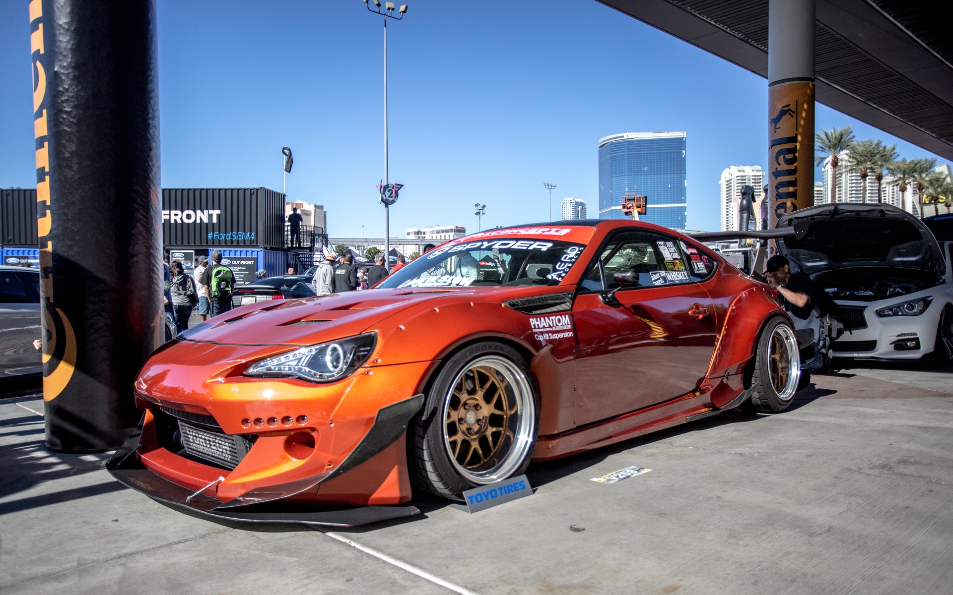 Outside Sema Show