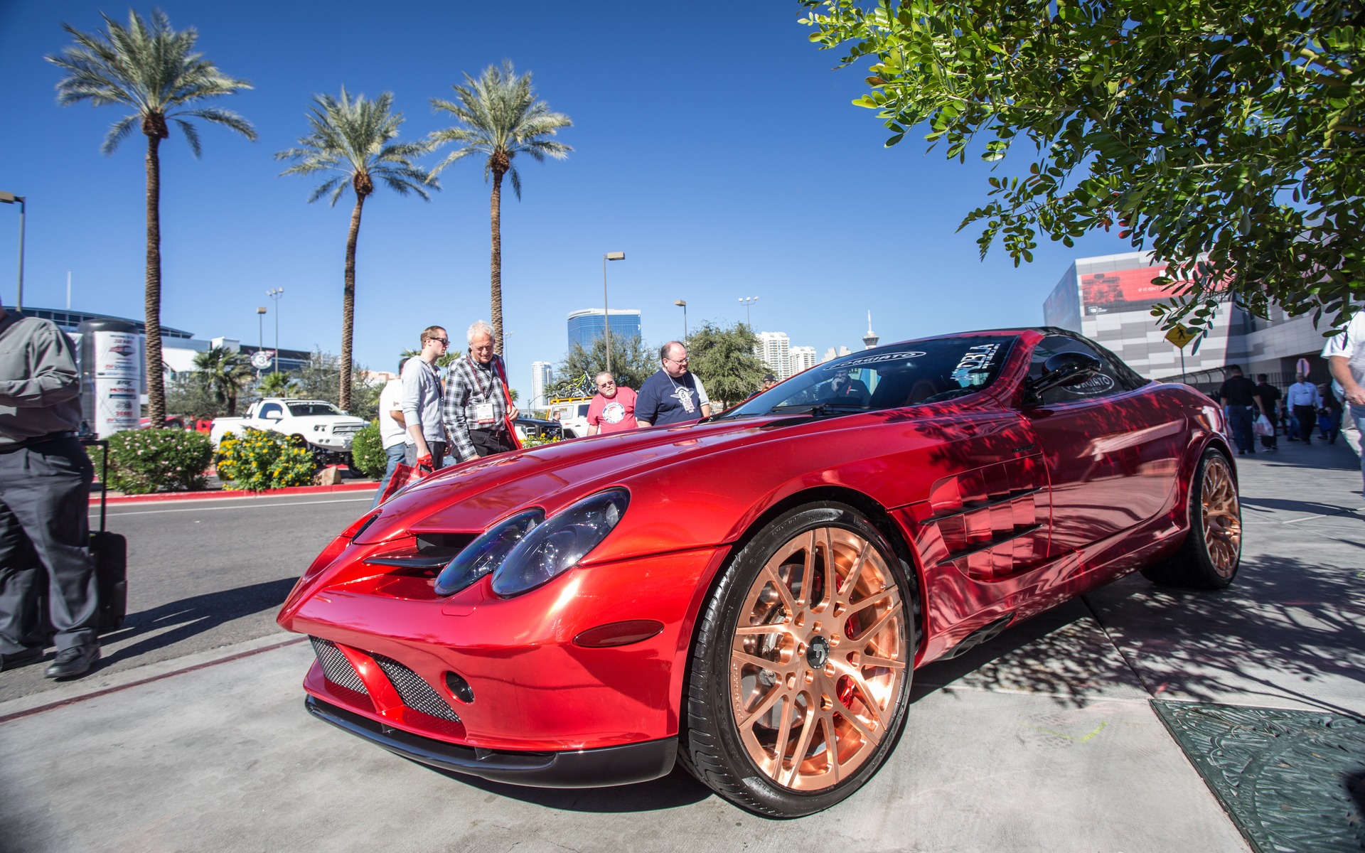 Outside Sema Show