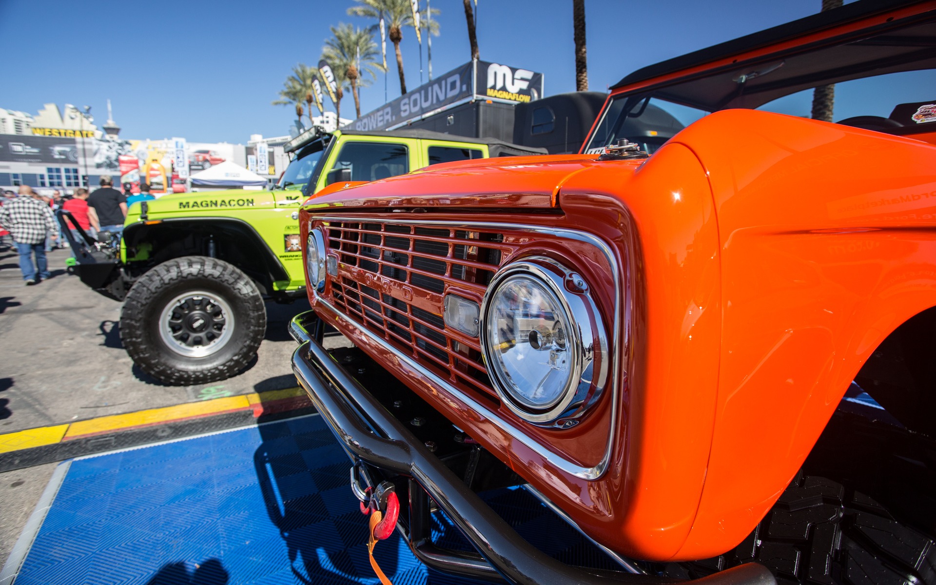 Outside Sema Show