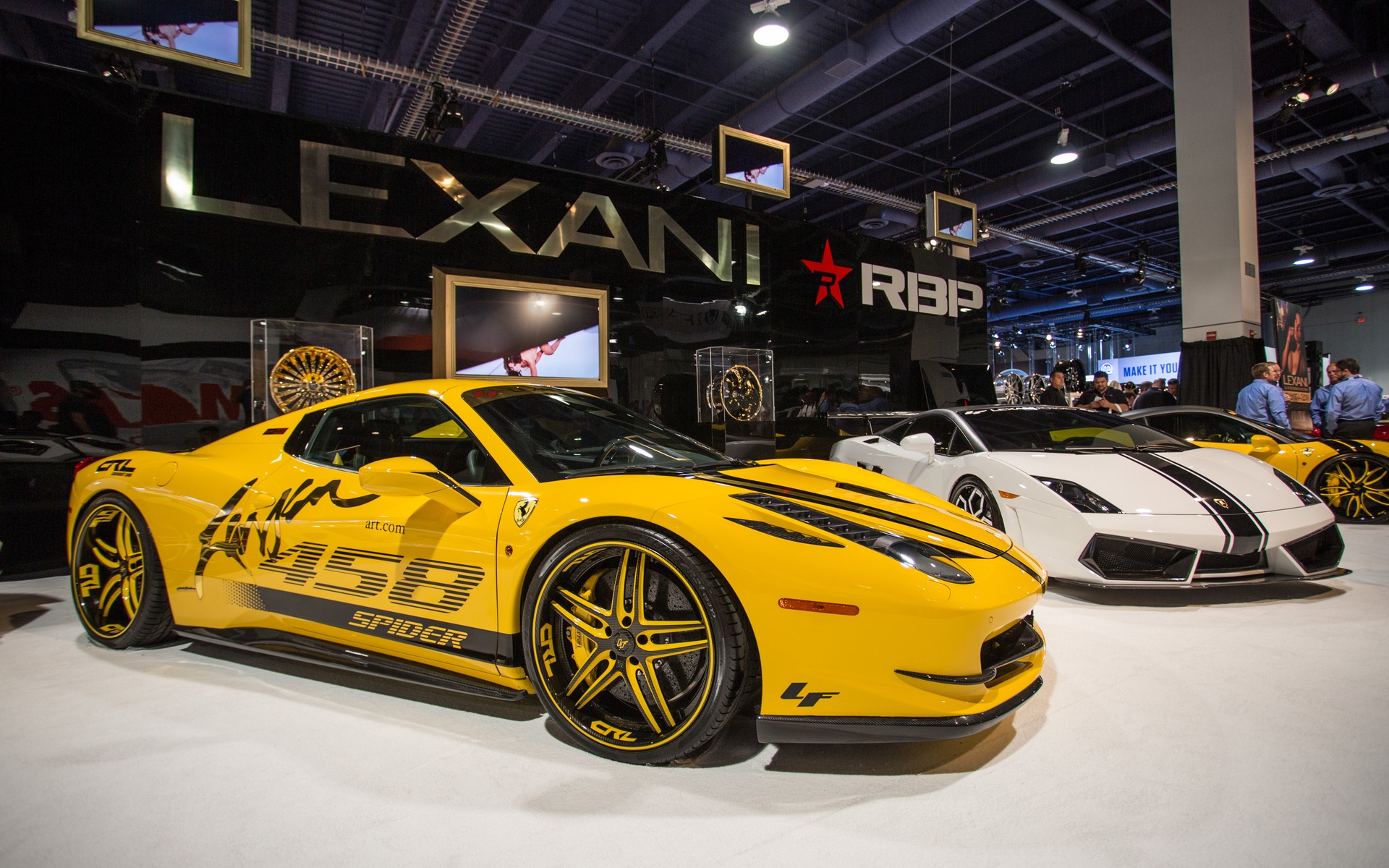 Ferrari 458 and Lamborghini Gallardo