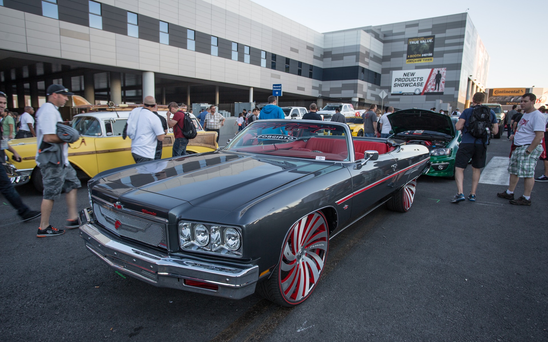 huge wheels for this type of car