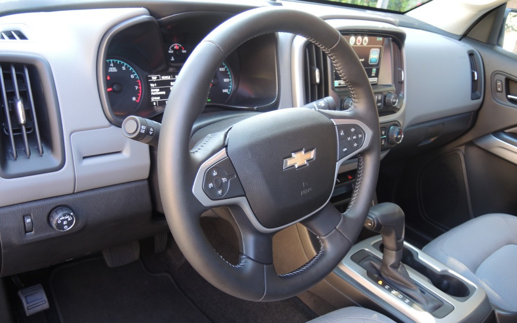 Chevrolet or GMC, the dashboard is identical.