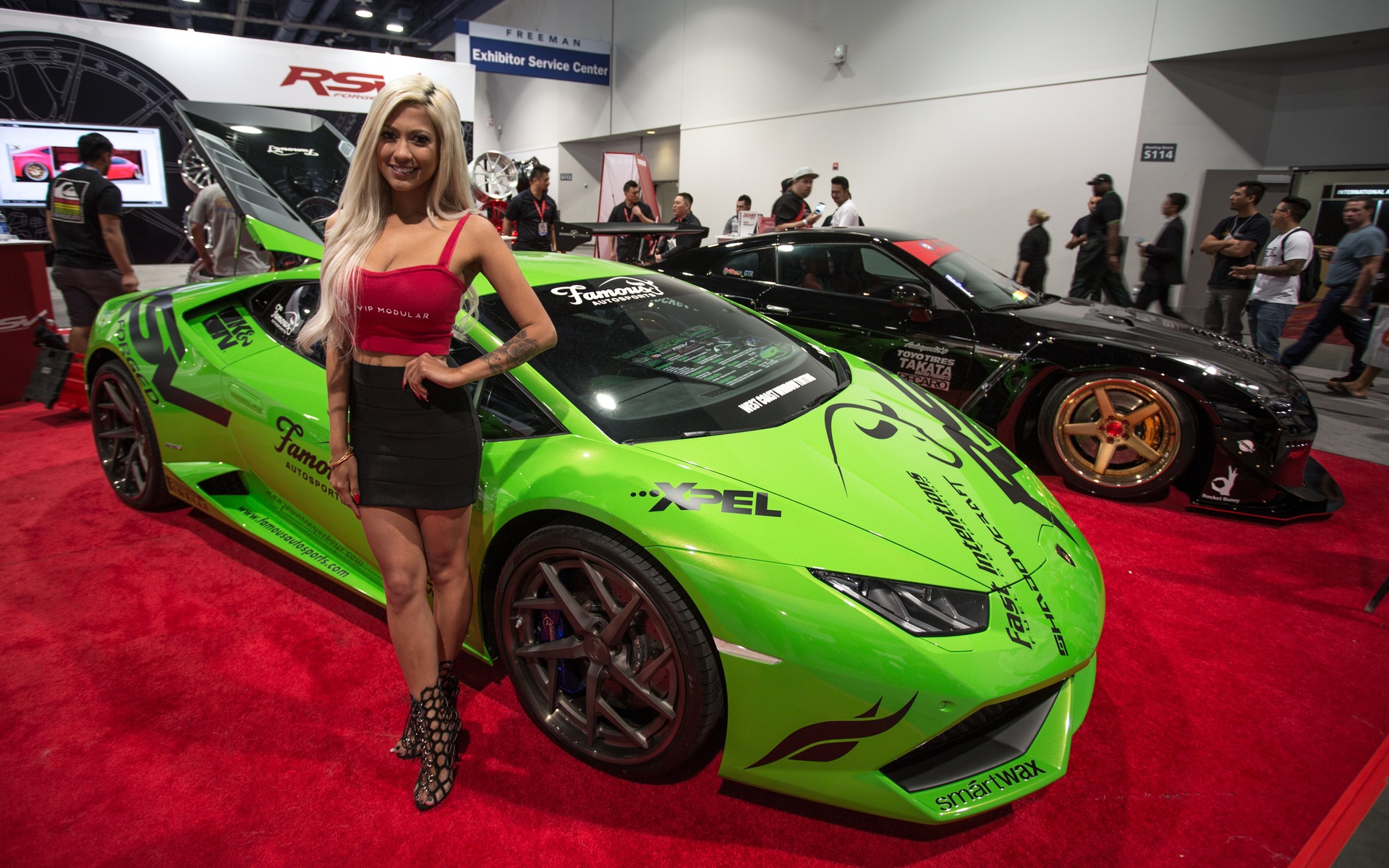 Les hôtesses du SEMA