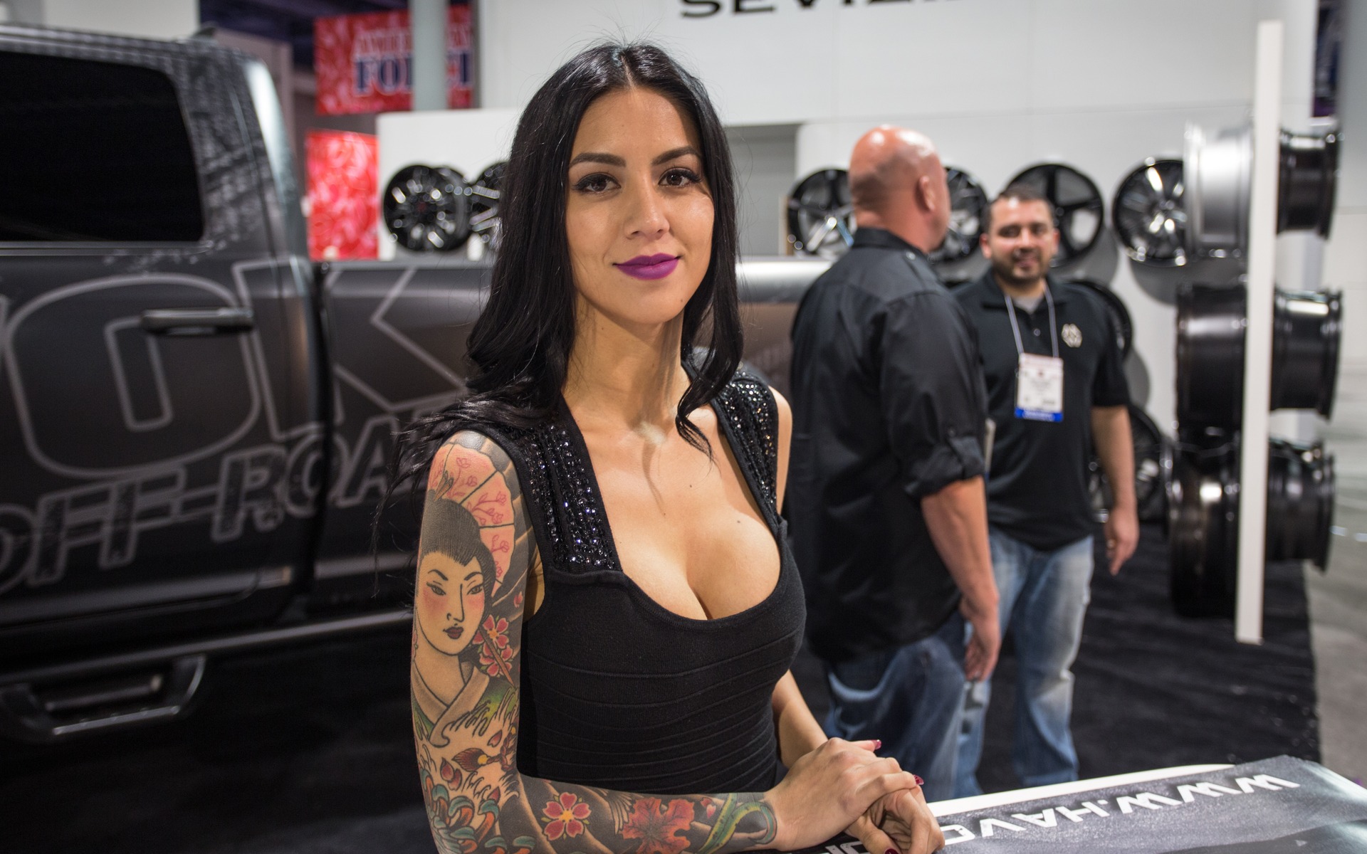 Les hôtesses du SEMA