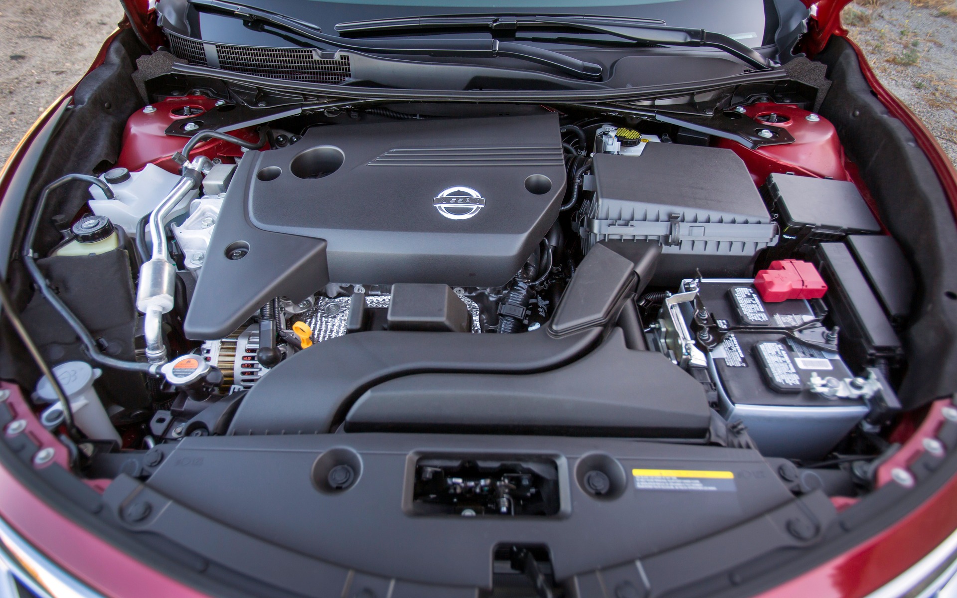 The 2.5L four-cylinder engine holds its own, even on steep inclines.