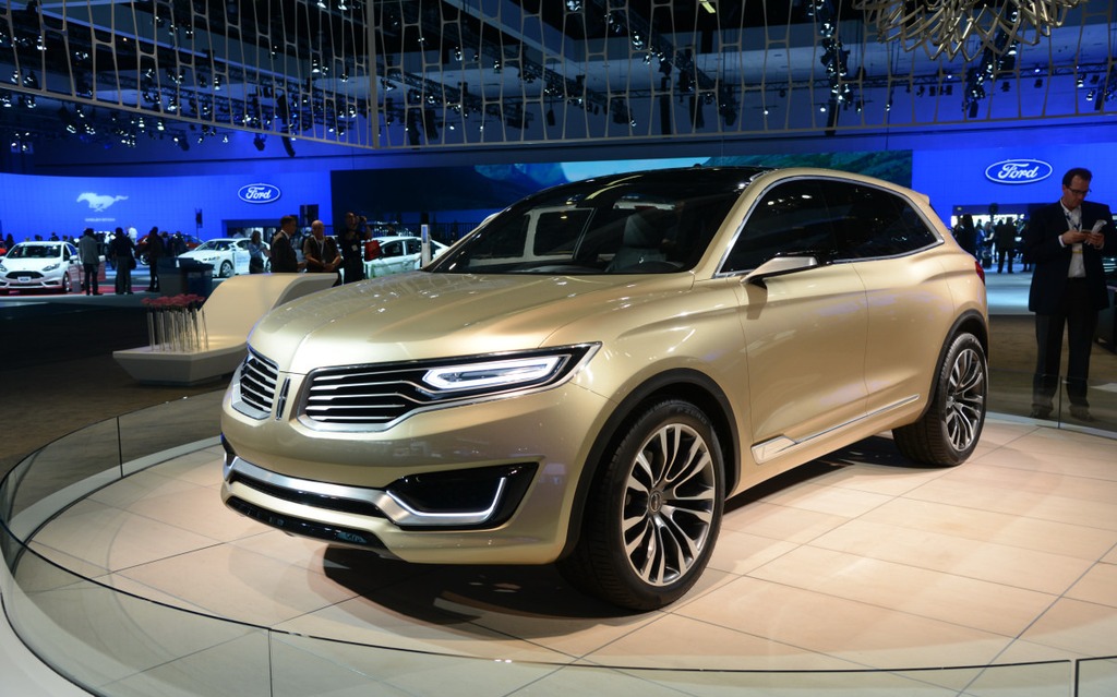 Le Lincoln MKX Concept a été initialement dévoilé àBeijing