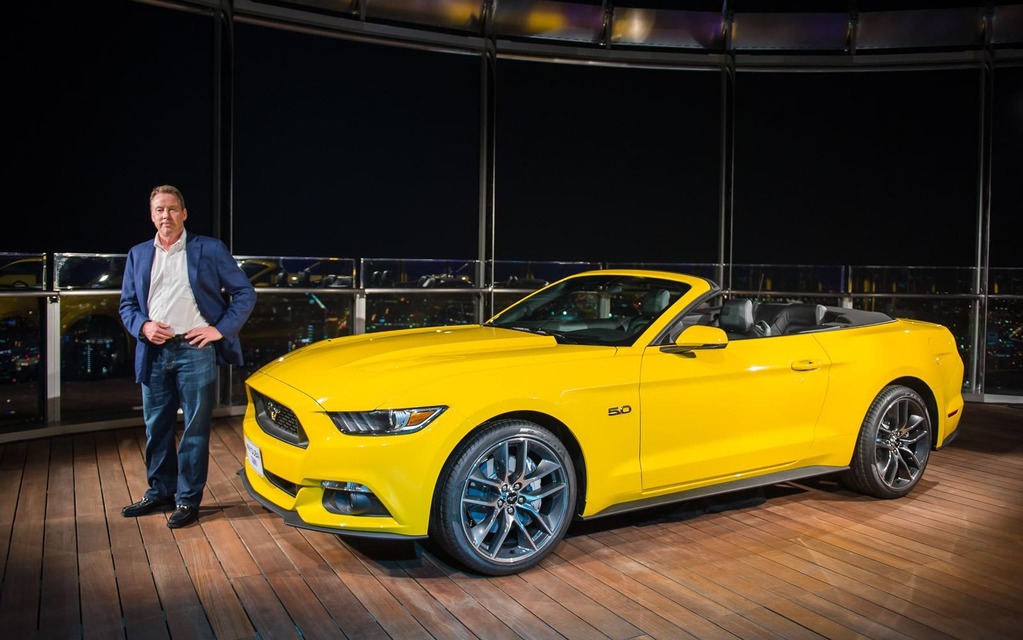 la Ford Mustang, avec William Clay Ford Jr., petit-fils d'Henry Ford