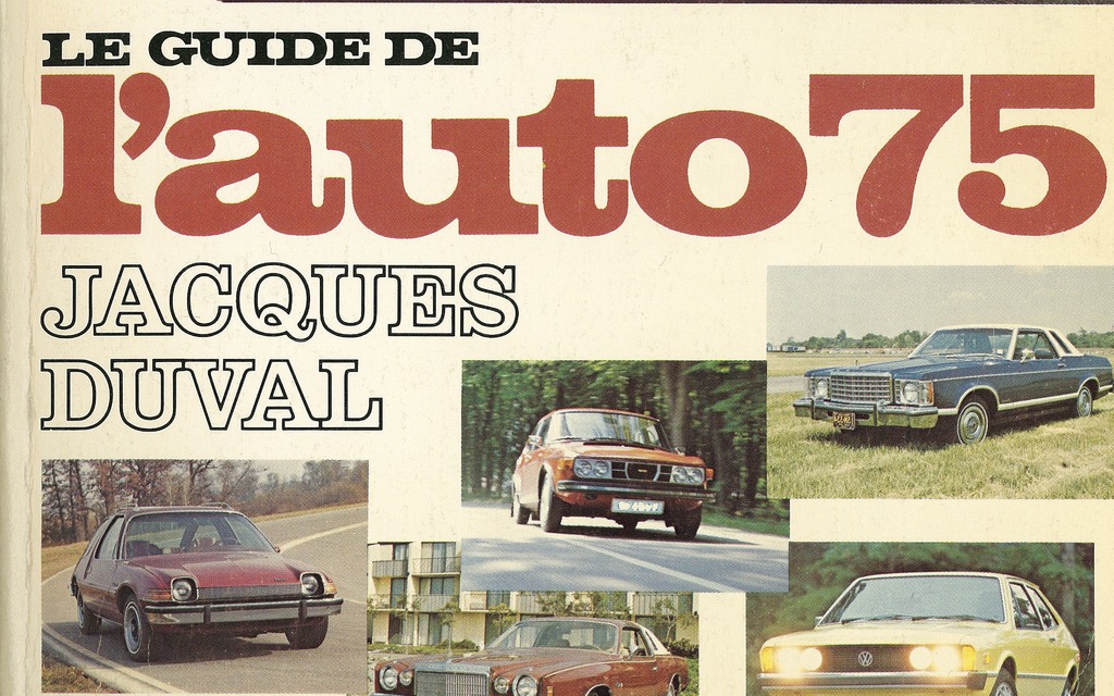 Le Guide de l'auto 1975