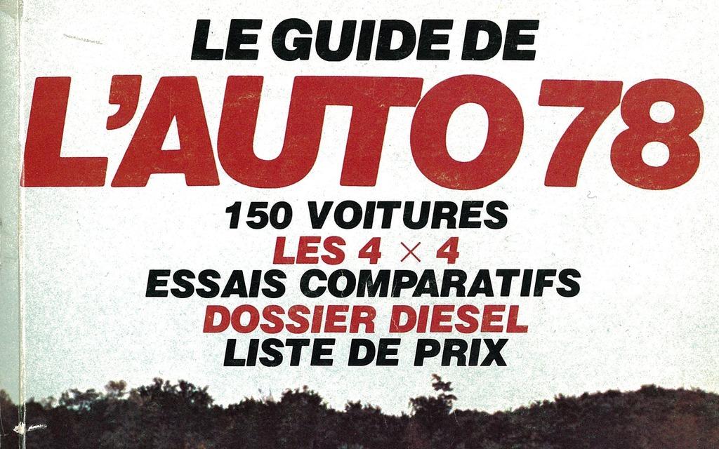 Le Guide l'auto 1978