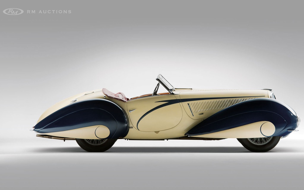 1937 Delahaye 135 Competition Court Torpedo Roadster by Figoni et Falaschi