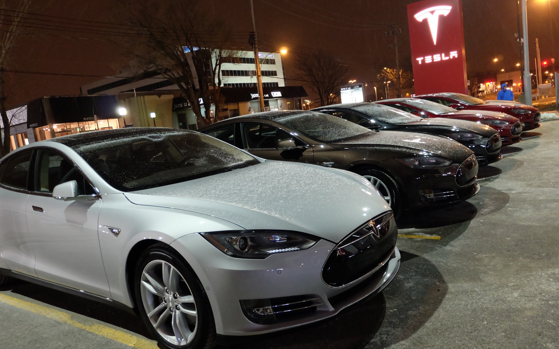 Shiny new Model S, looking for a new owner.